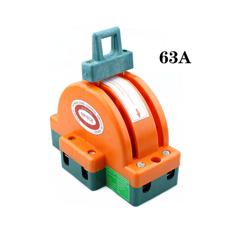 32A/63A Two Pole Double Throw Knife Disconnect Switch Delivered Safety