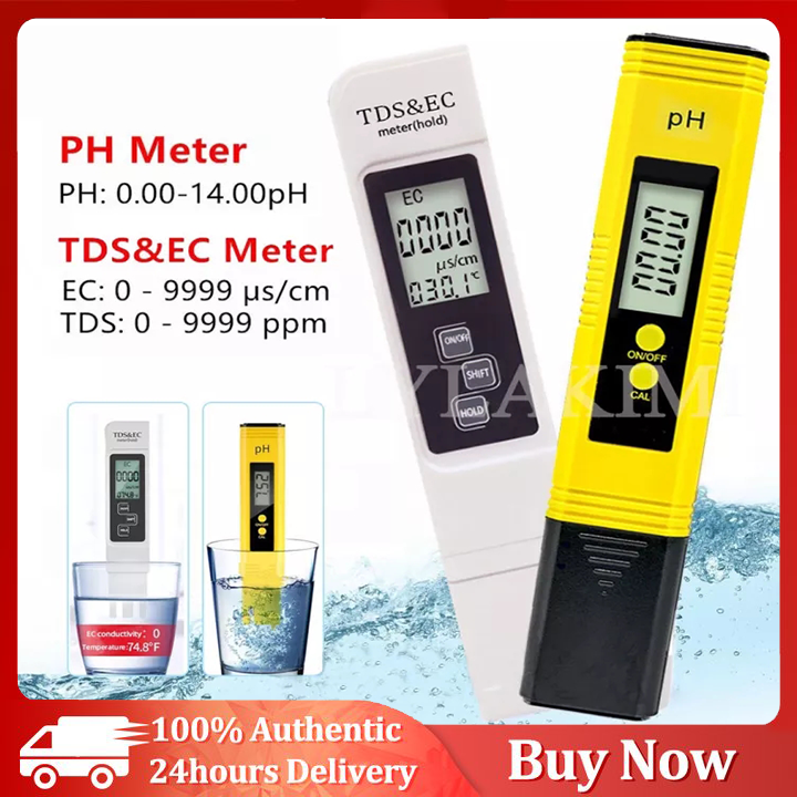 【COD】24hours delivery Digital Water quality tester TDS Meter PH Meter