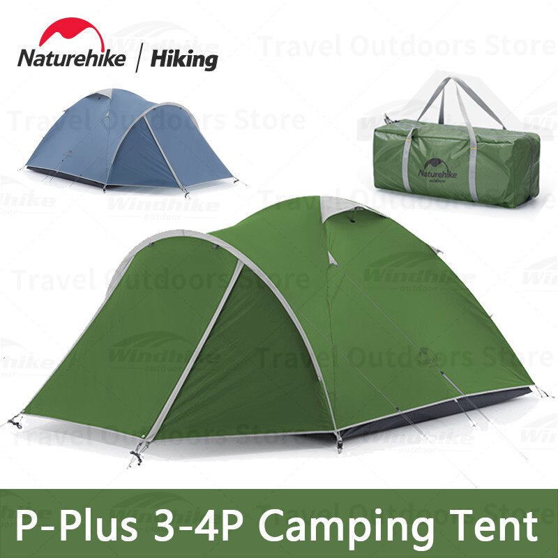 Naturehike P-Plus 3-4 Person Tent | Lazada PH