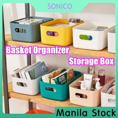 Kitchen Storage Organizer Box Portable Desk Storage Box Storage Basket Organizer Pantry Organize