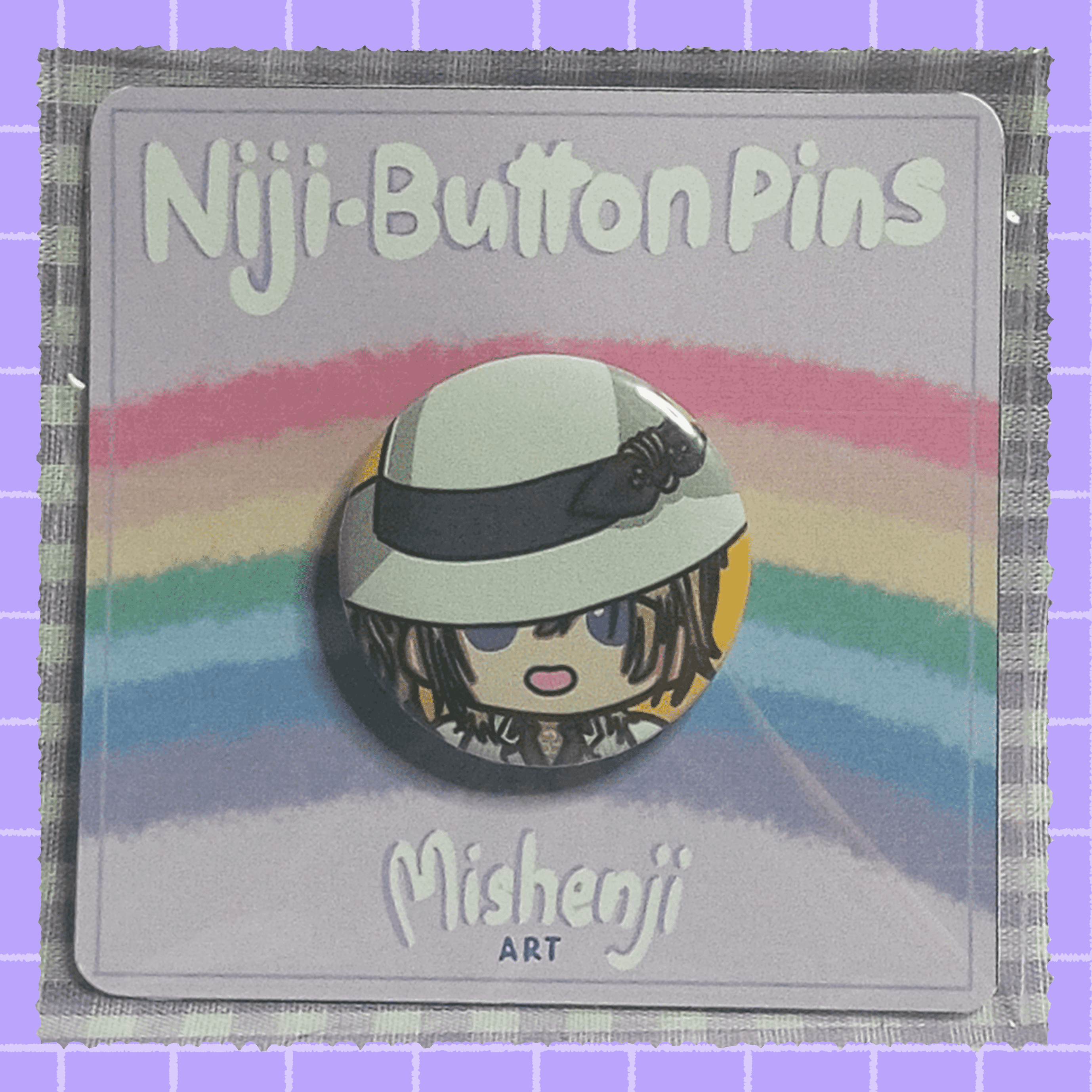 Luxiem Button Pin Nijisanji