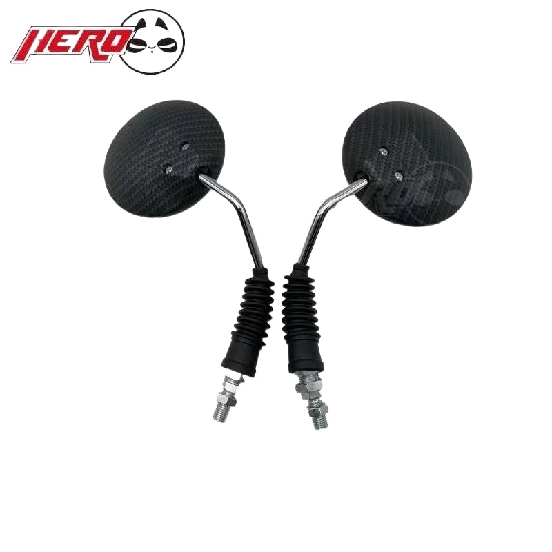 TR1 Motorcycle Thai Foldable Side Mirror Mirror Carbon Fiber versal