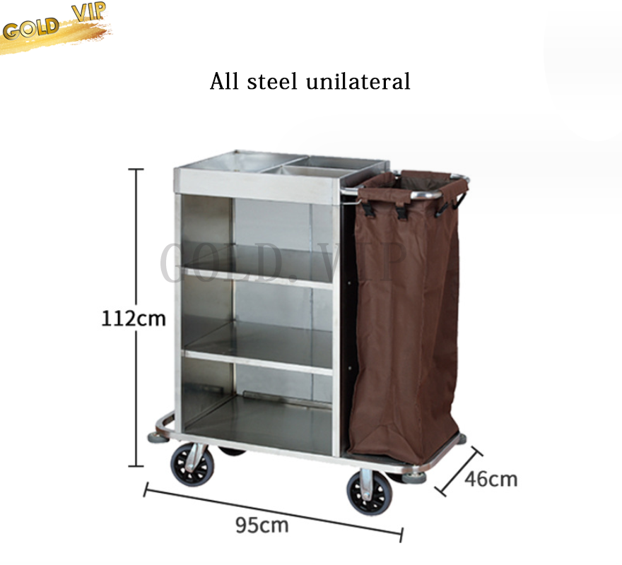 Hotel Linen Truck Housekeeping Carts Hotel Working Car Room Cleaning