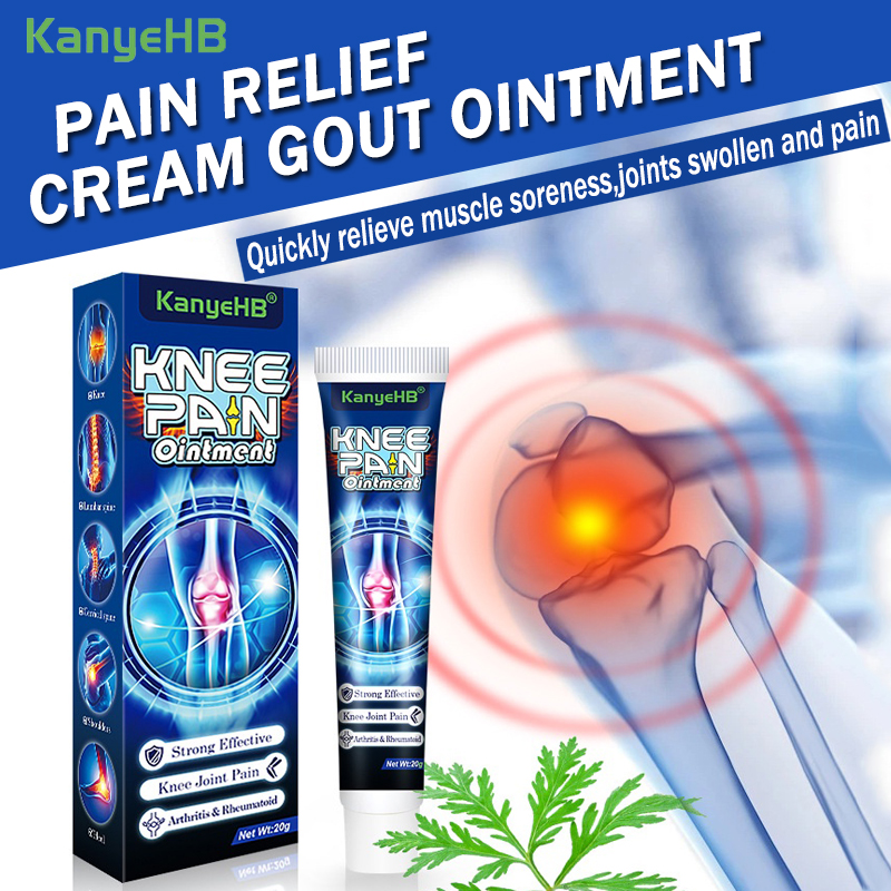 KanyeHB Pain Relief Cream Gout Ointment original Treatment joint knee