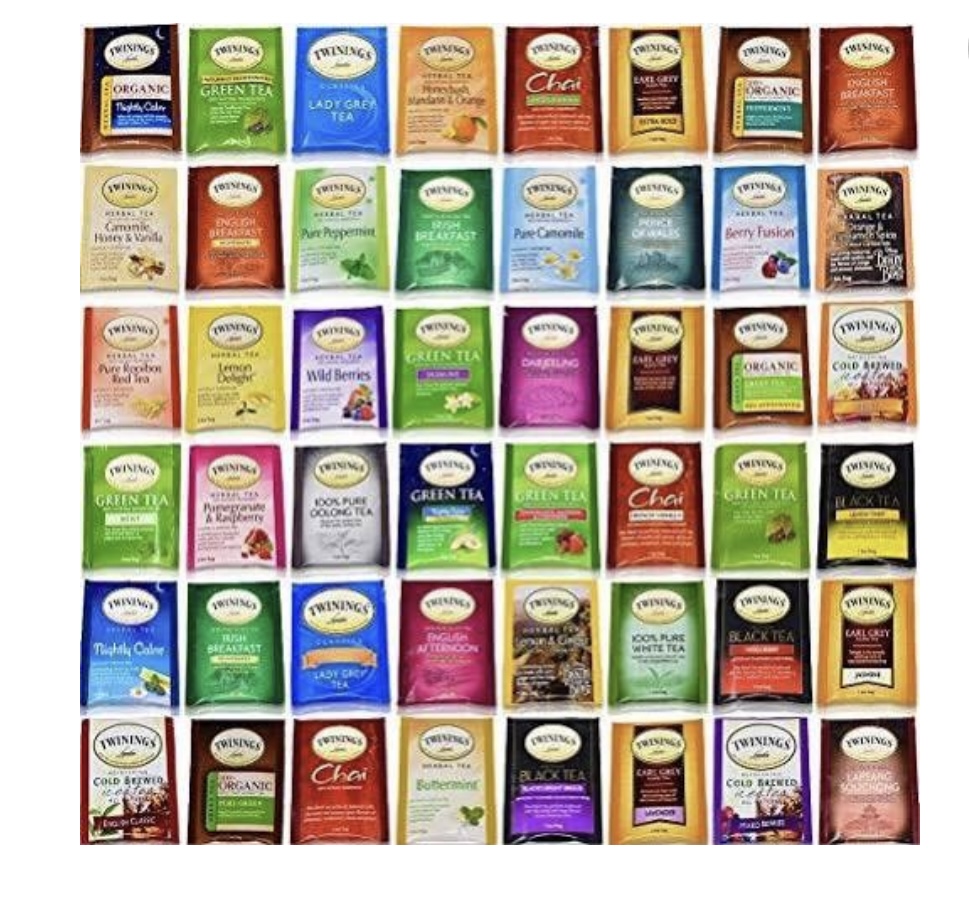 Tim Hortons Tea Chamomile/Green Tea/Honey Lemon Caffeine Free 20 Tea