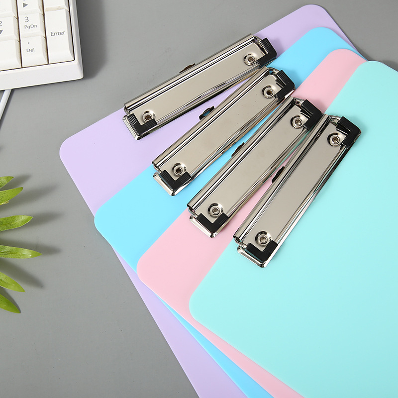 (LT OFFICE) Paper Document holder Clip board pastel color Size A5 & A4