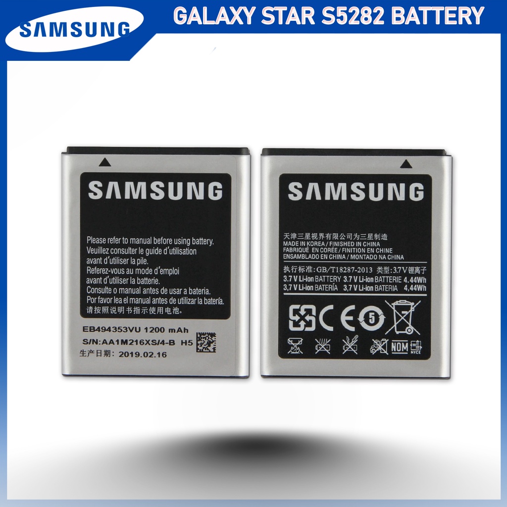 【New】、【Hot】、【Tiktok Hot】 Samsung Galaxy Star GT-S5282 Battery Model ...