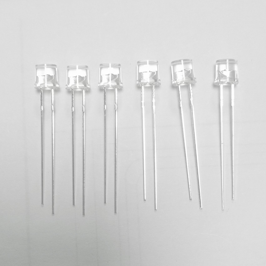 20PCS 5mm Flat Lens NPN Phototransistor SGPT5053C Photosensor