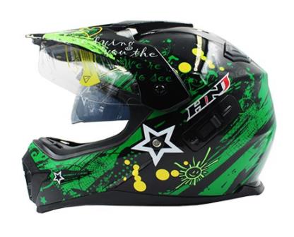 Motocross Helmet Motorcycle Helmet Double Visor HNJ Motocross