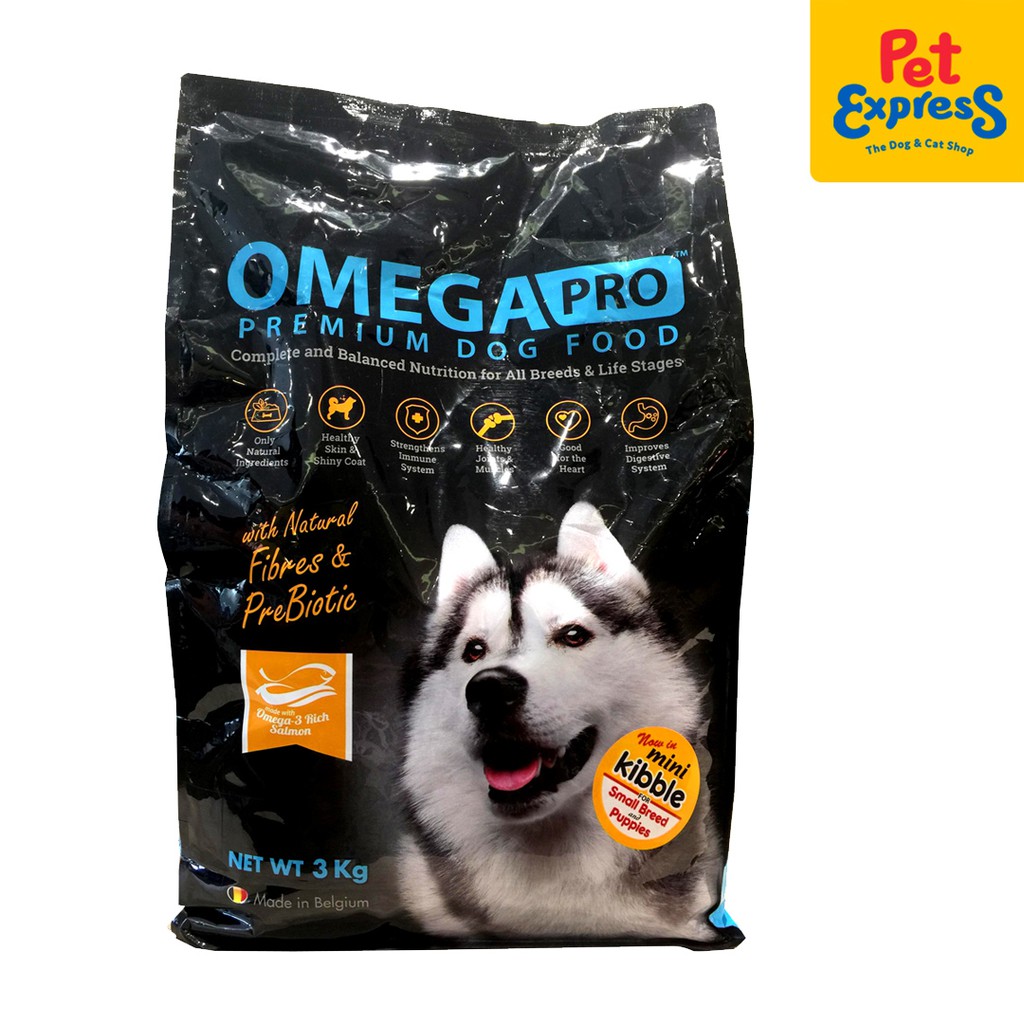 Omega Pro Mini Kibble Dry Dog Food 3kg | Lazada PH