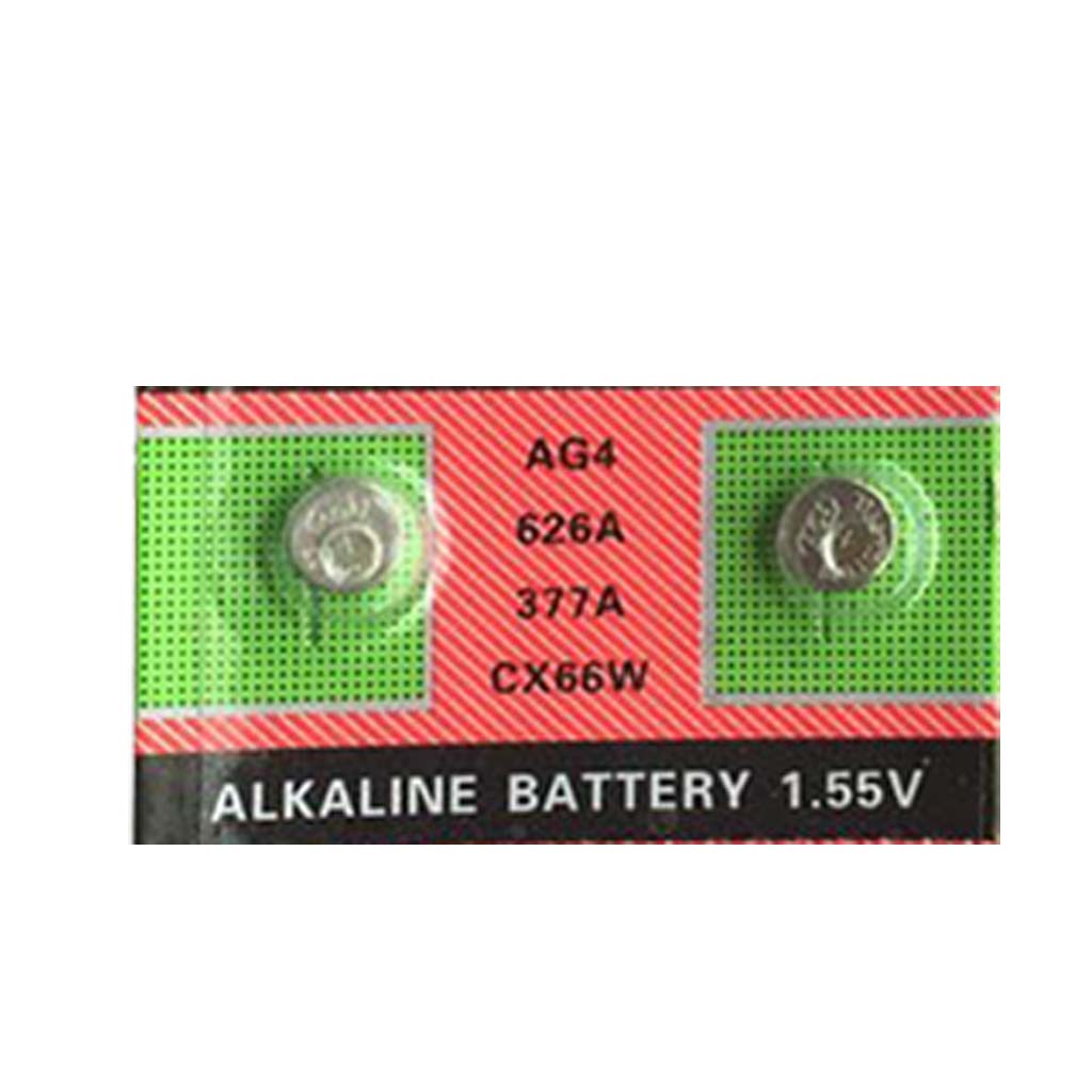AG4 Watch Coin Battery 377A 377 LR626 SR626SW SR66 LR66 Button Cell