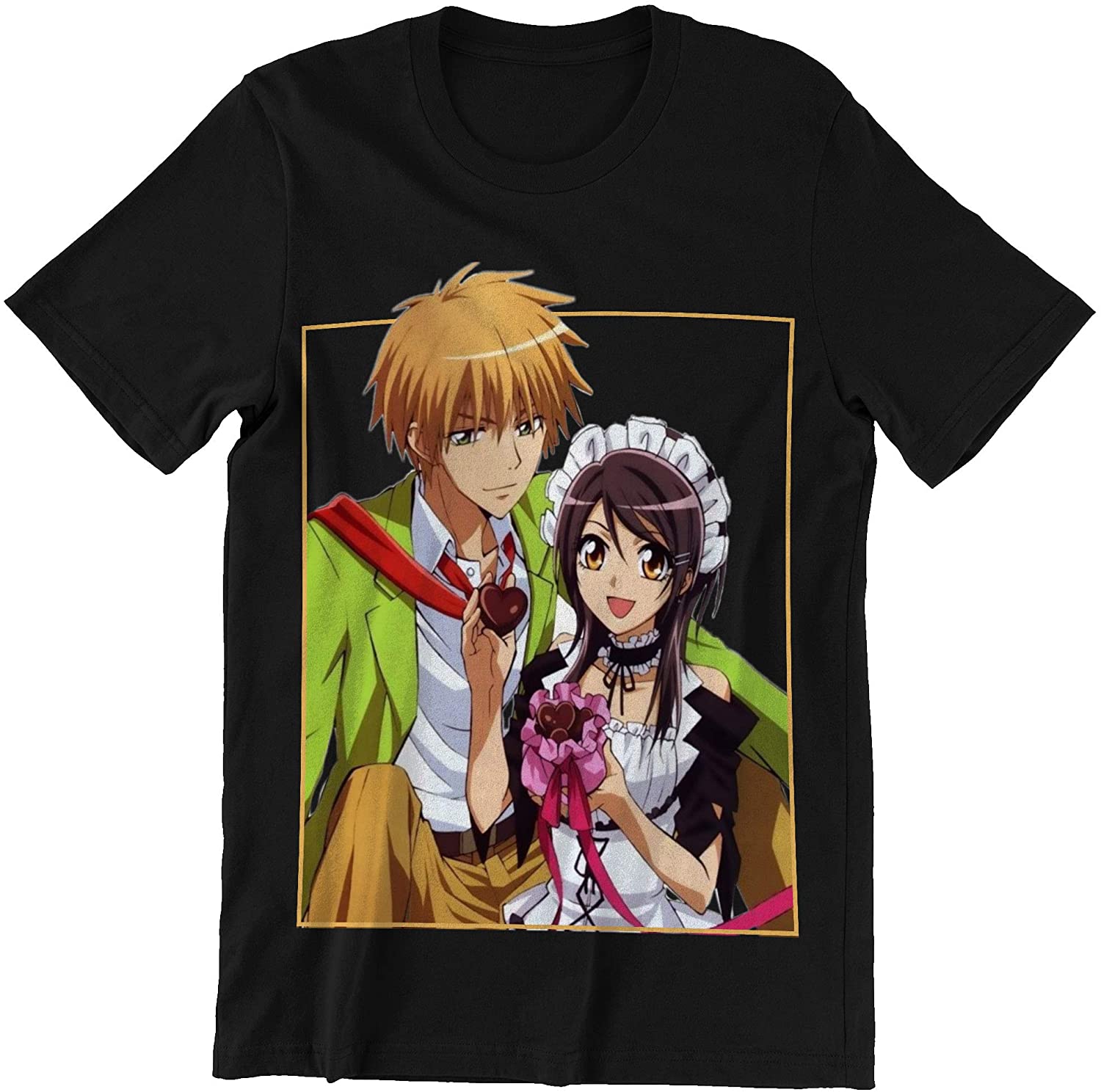Anime Is Life Kaichou Wa Maid-sama Cute Takumi Usui Misaki Ayuzawa Maid  Shirt Cotton T-shirt for Men and Women Tee Shirts Adults Short Sleeve  Tshirts | Lazada PH