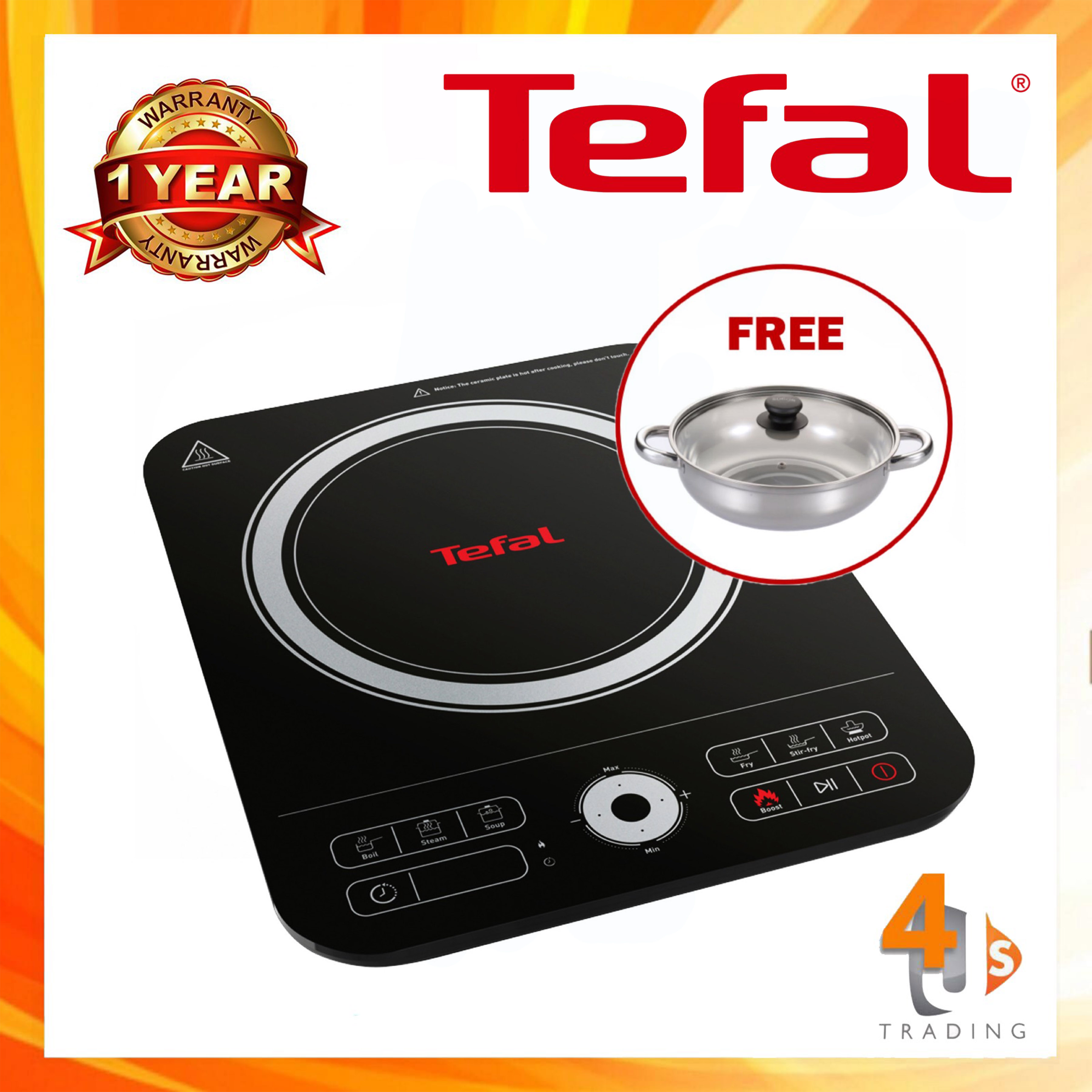 Tefal Express Induction Cooker Hob IH7208 Lazada PH