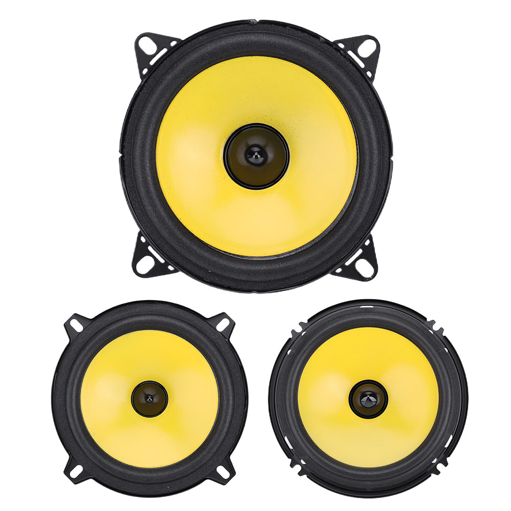 2pcs 456 Inch Full Range Frequency Car Audio Speaker Heavy Midbass
