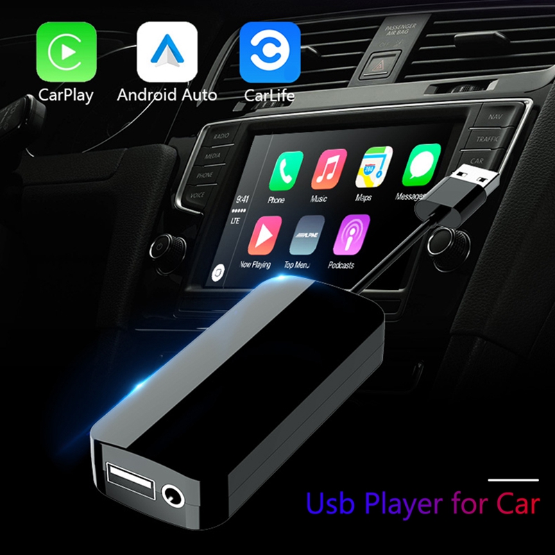 Wireless CarPlay Box Android Auto Dongle Mirror for Android Screen Car