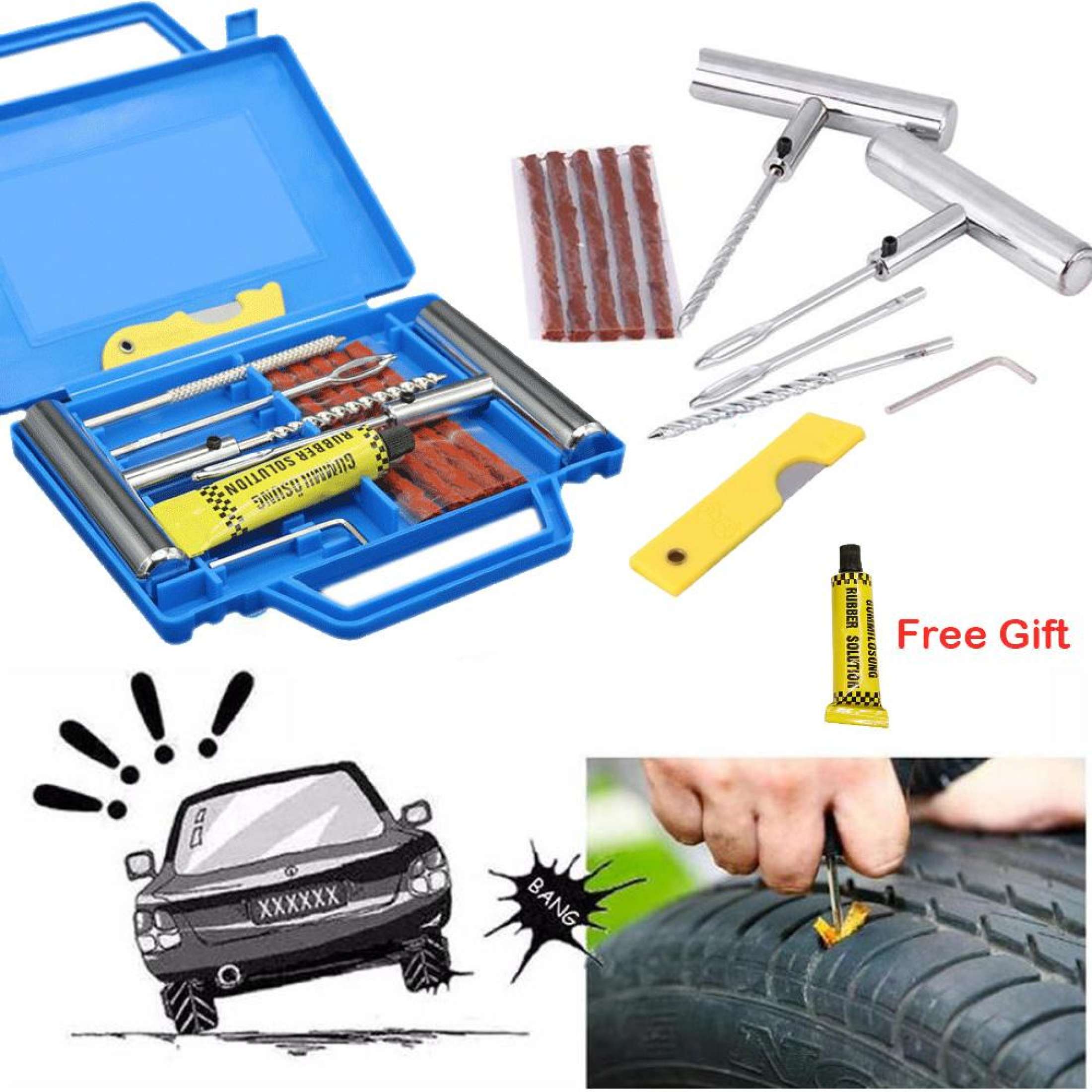 car tire repair tools