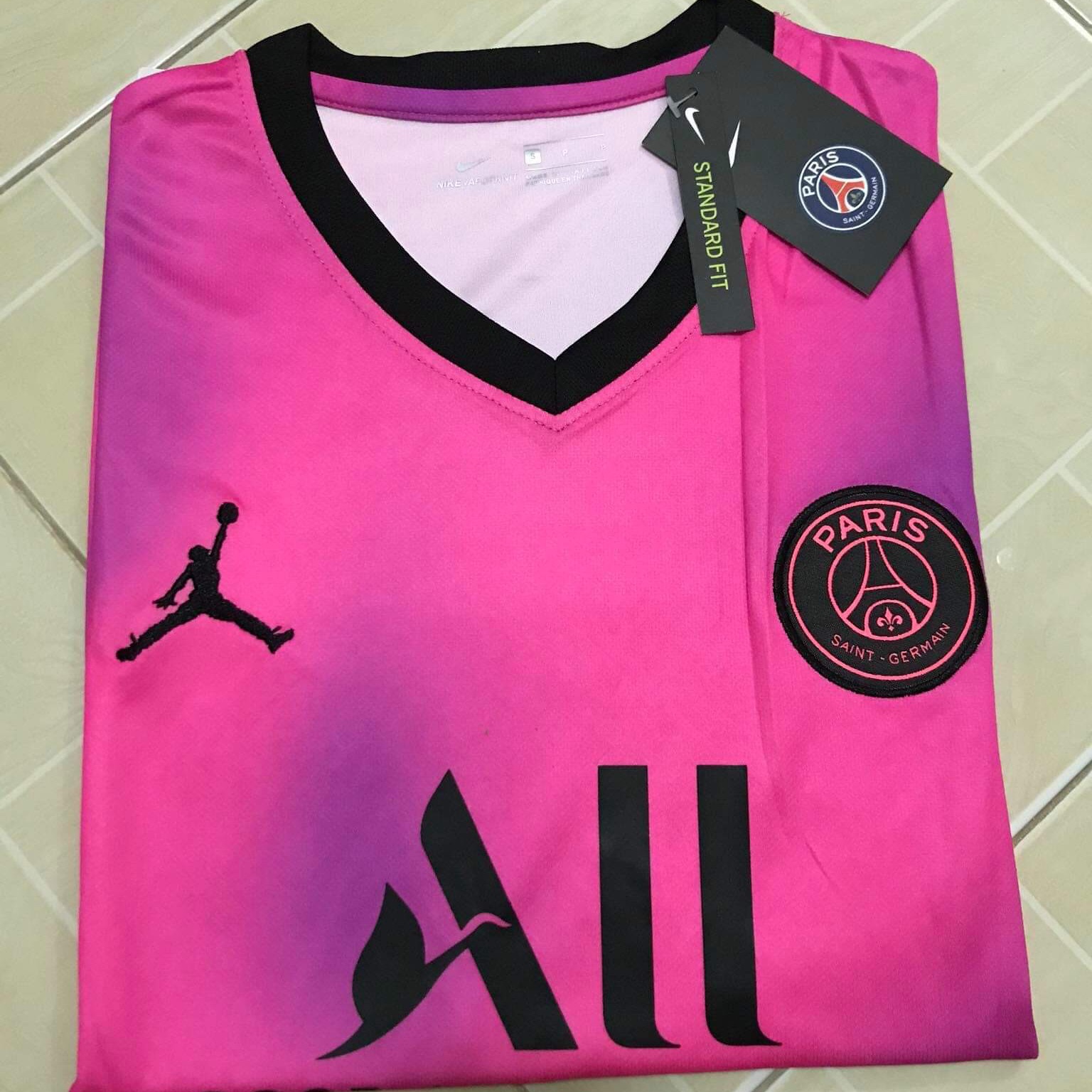 pink football jersey