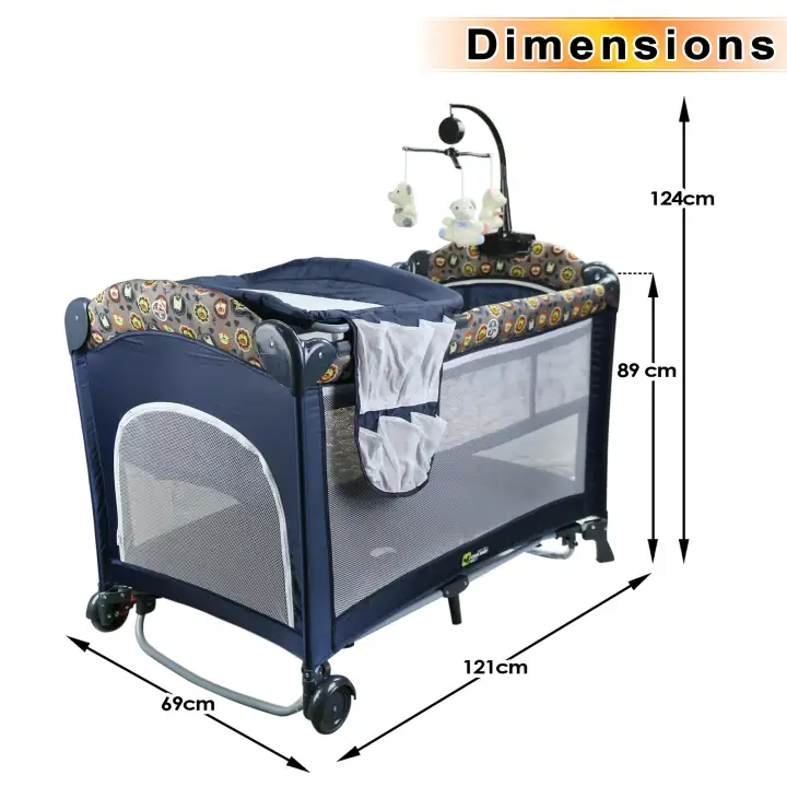 Phoenix Hub Kdd 970 Baby Crib Play Yard Playpen Baby Nursery