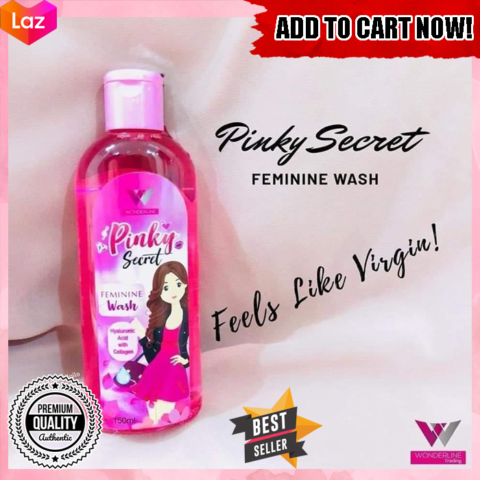 Original Pinky Secret Feminine Wash 150ml Anti Bacterial Balances Ph
