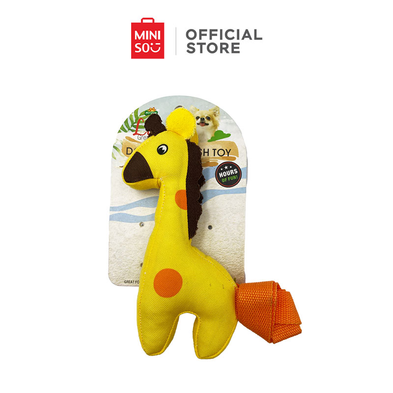 MINISO Canvas Giraffe Pet Toy | Lazada PH