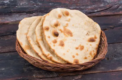 Wheat Flour Roti Plain Indian Bread(10 PCs)