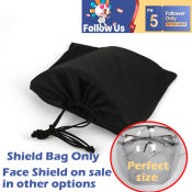 BeiCamel ã€ready stock ã€‘ã€Full Face Shield cloth bag ONLYã€‘ã€Antifog acrylic face shield with Bagã€‘ã€UV protection acrylic face shield with bagã€‘