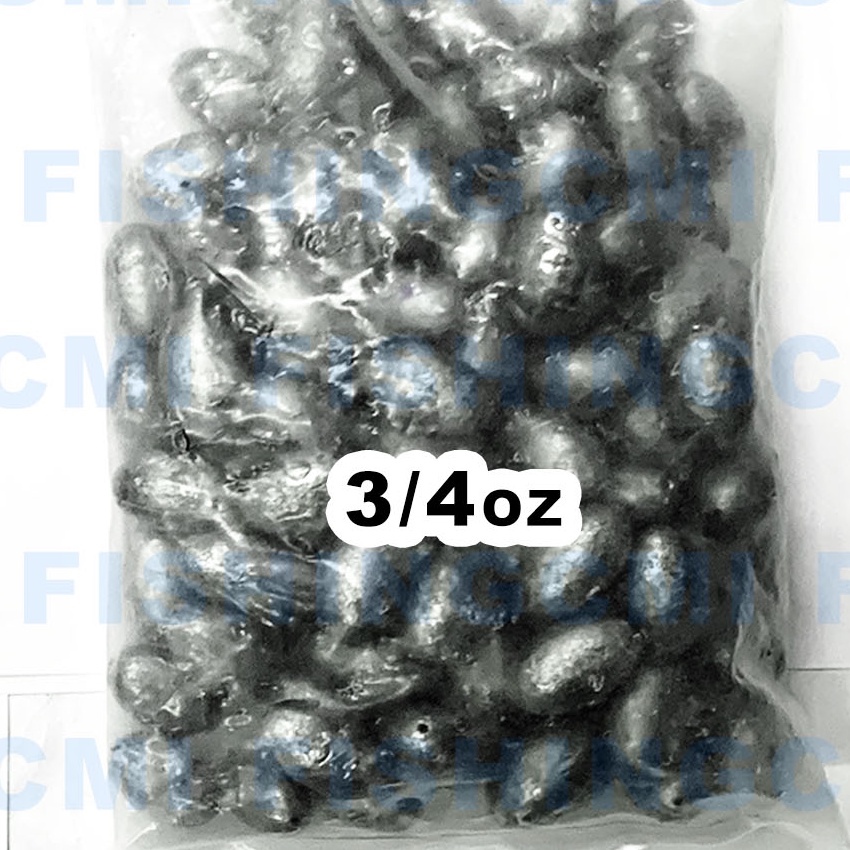 EGG SINKER pellet beads lead weight fishingcmi