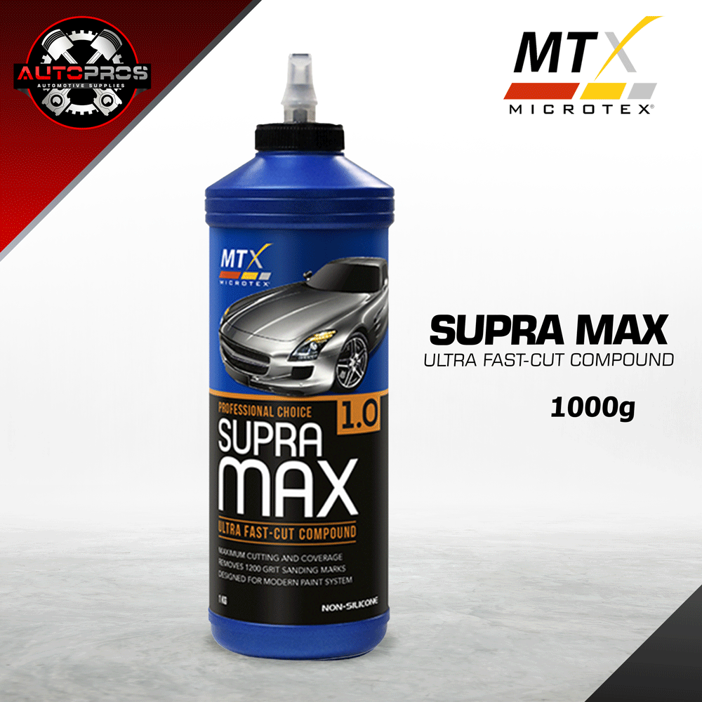 Microtex MTX Car Care Auto Detailing Ultra Fast-Cut Compound SupraMAX ...