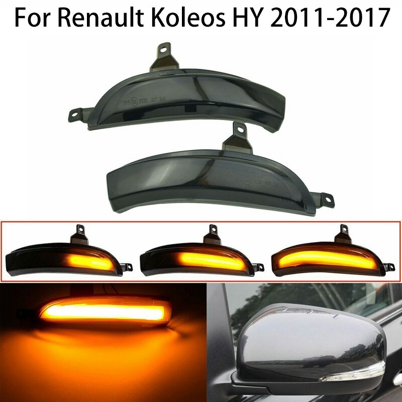 For Renault Koleos HY 2011-2017 1st Gen. LED Dynamic Turn Signal Light ...