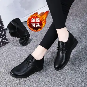 black womans work shoes