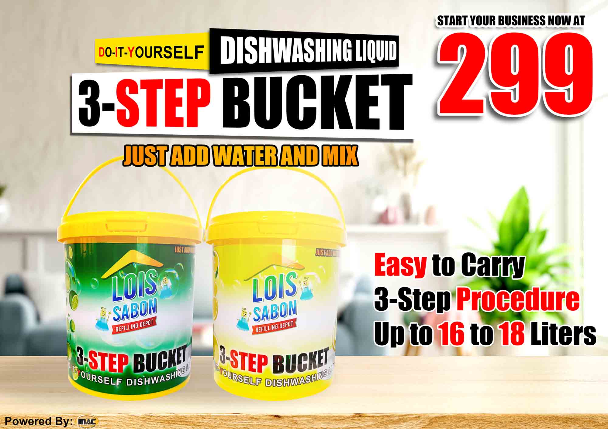 DIY BUCKET LOIS DISHWASHING LIQUID 20 liters Lazada PH