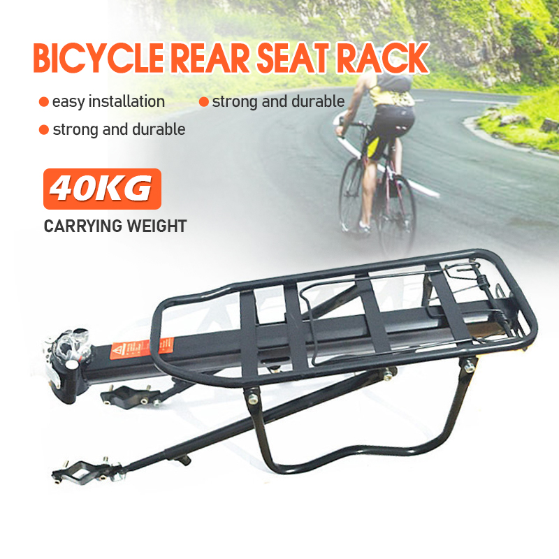 Bike Carrier Rack Quick Release Aluminum Alloy Riding Equipment Luggage Carrier Max 75kg Sp156 4787