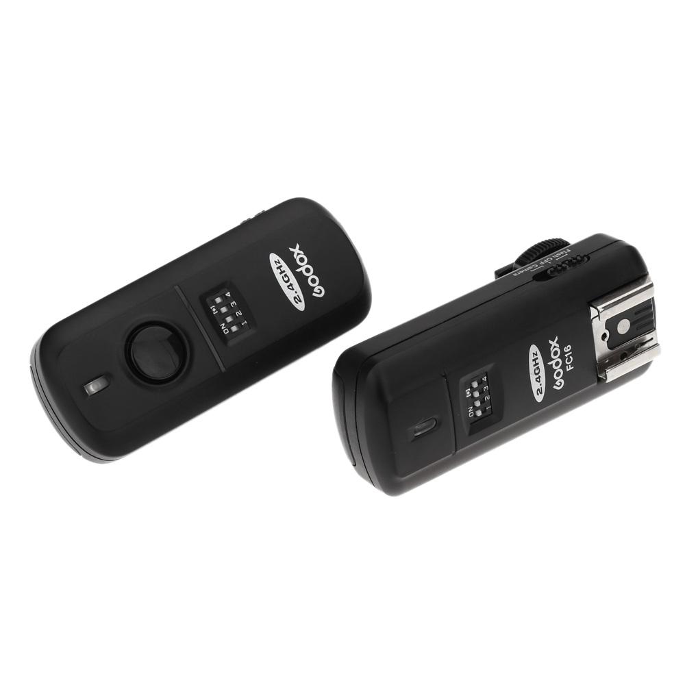Godox FC-16 Đèn Flash Kích Hoạt Nhấp Nháy Không Dây Từ Xa 16 Kênh 2.4GHz Cho Studio, Dành Cho Canon 5D 6D 7D 5D Mark III 60D 600D 700D 70D 650D 550D