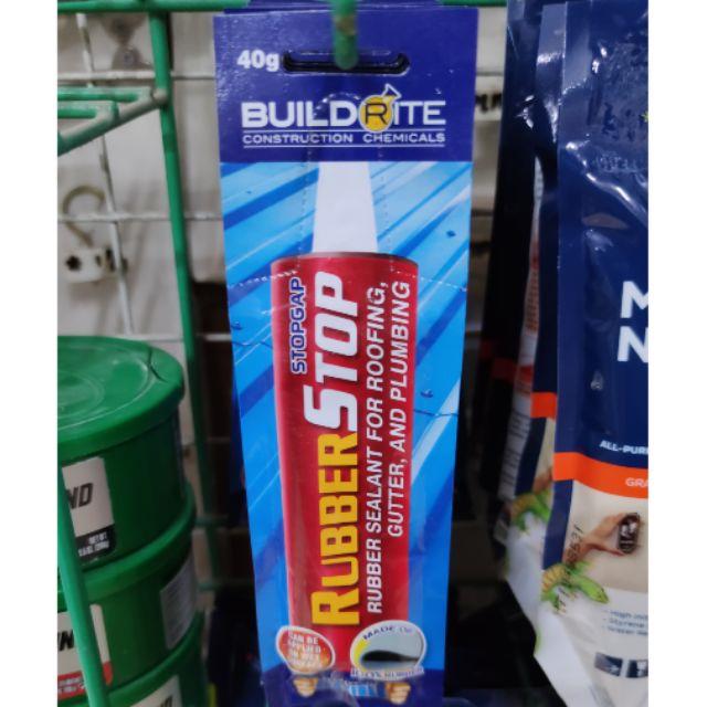 Buildrite Rubberstop Flexible Rubber Sealant 40g Sachet (MuchSaHybrid ...