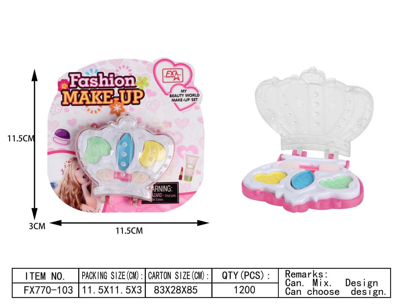 【in stock】 ☃ BUY 1 TAKE 1 NonToxic Washable Kids Girl Makeup Set Eco