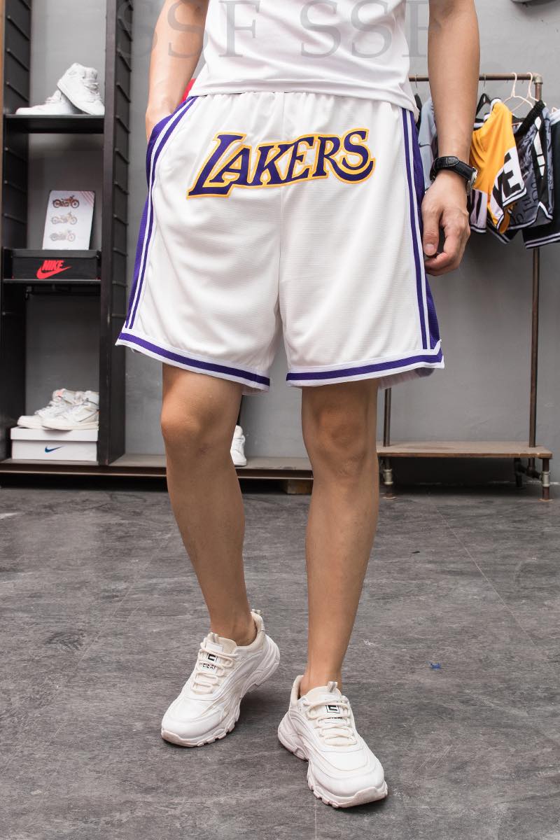 lakers men shorts