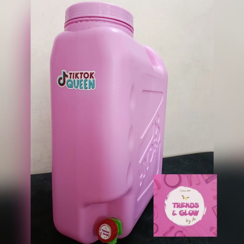 COLORED Gallon Container 20Liters/5Gallon Size /Mineral Water Container ...