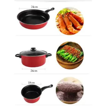 non stick pan set sale