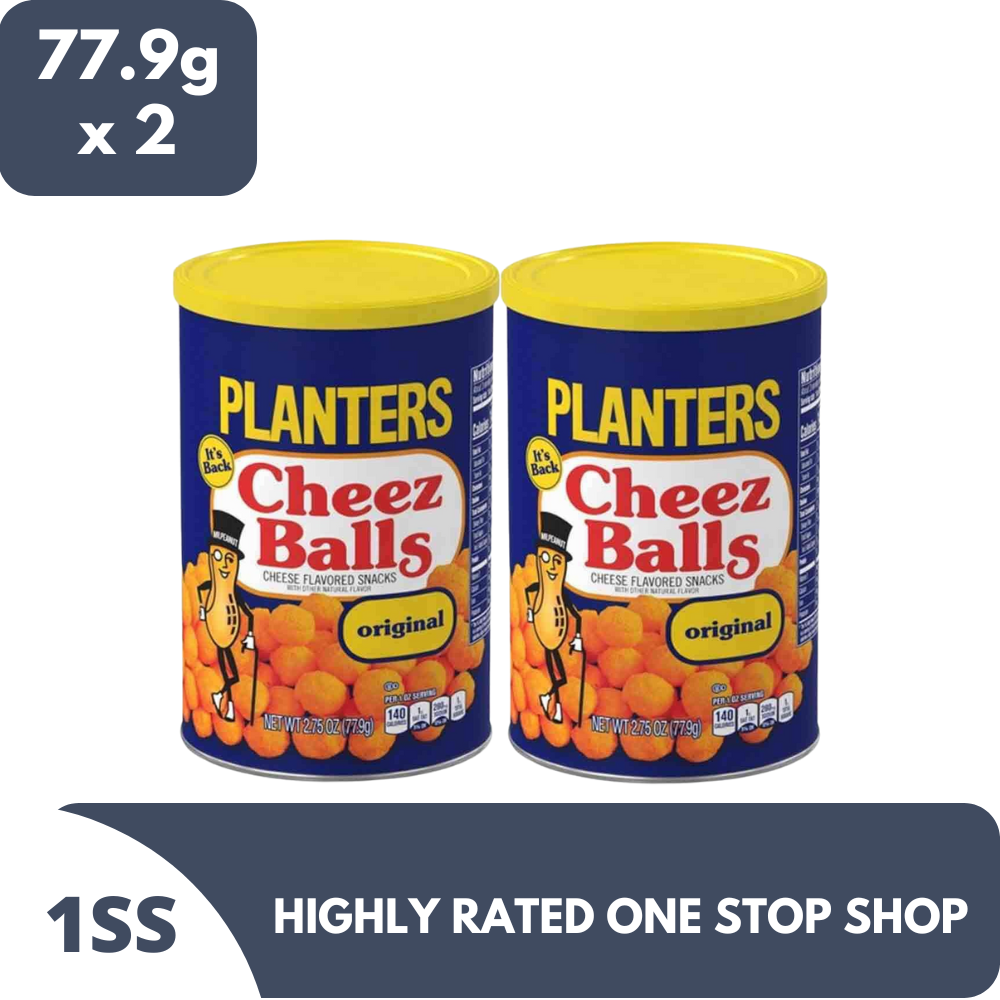 Planters Cheez Balls Original 77.9g x 2 Lazada PH