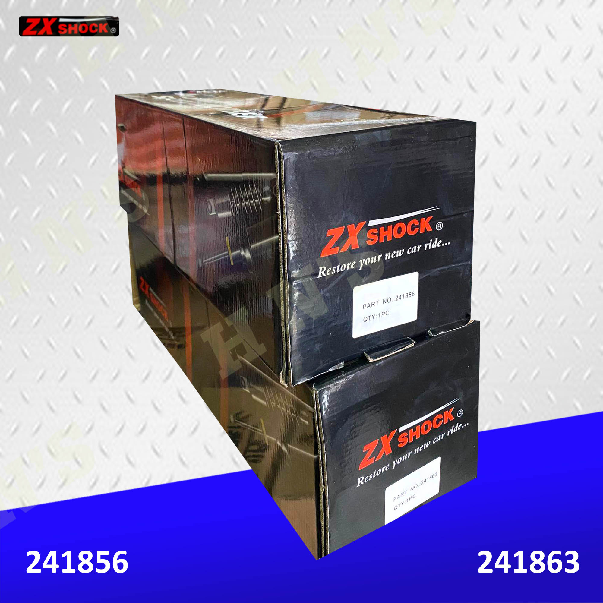 ZX Shock Absorber for Ford Ecosport Set of 2 Front Gas ( Left