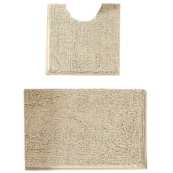 bathroom and toilet mat sets