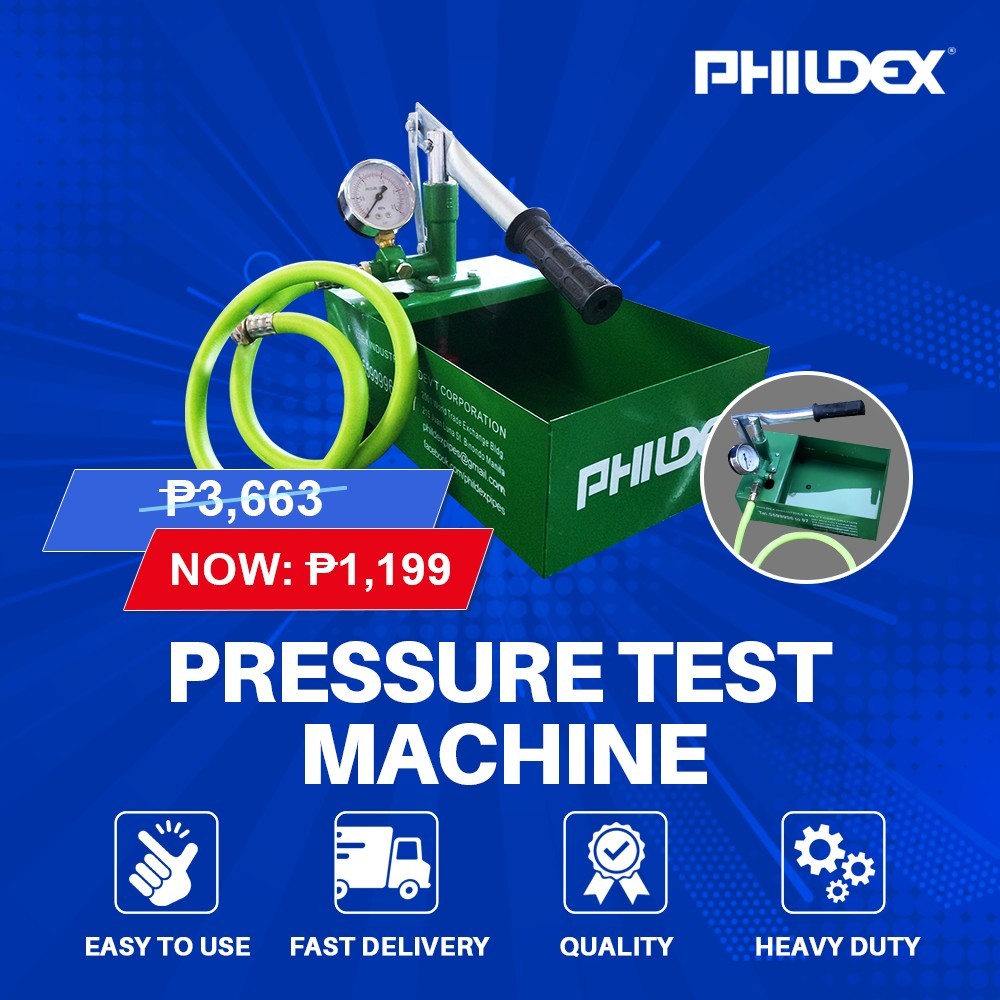 PHILDEX Pressure Test Machine Lazada PH