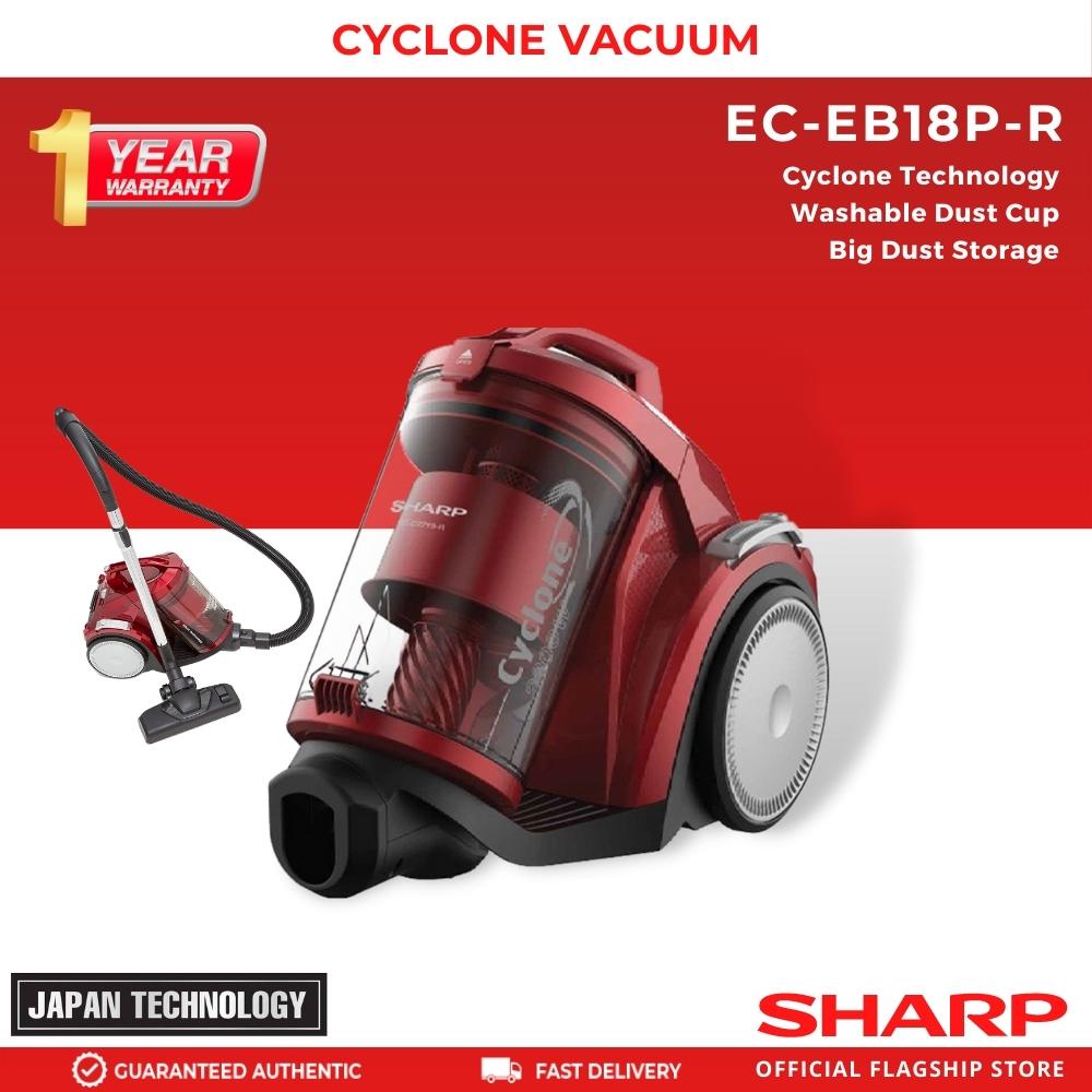【Spot in Manila】SHARP Canister Type Cyclone Vacuum Cleaner ECEB18PR
