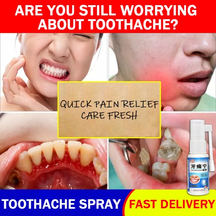 Toothache Pain Toothache Pain Reliever Toothache Oral Spray Toothache