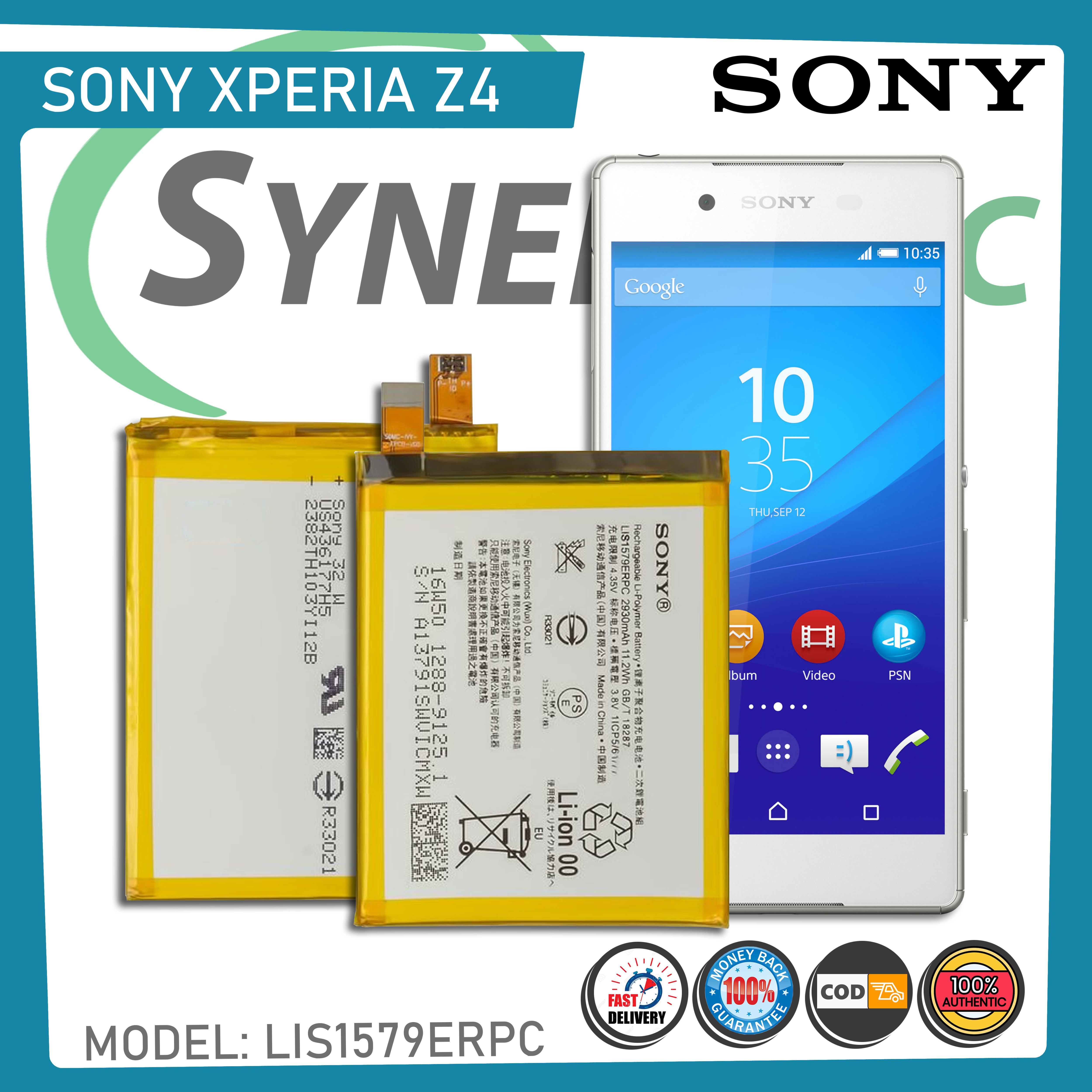 For SONY Xperia Z4 Battery Original, Model LIS1579ERPC Original