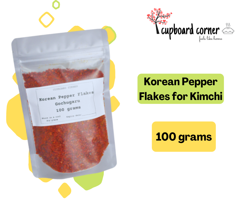 100 GRAMS KOREAN PEPPER FLAKES FOR KIMCHI MAKING GOCHUGARU Lazada PH