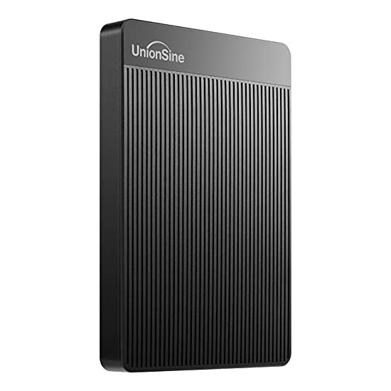 UNIONSINE external hard disk extrathin external HDD portable hard disk 320GB 2.5 inch USB 3.0