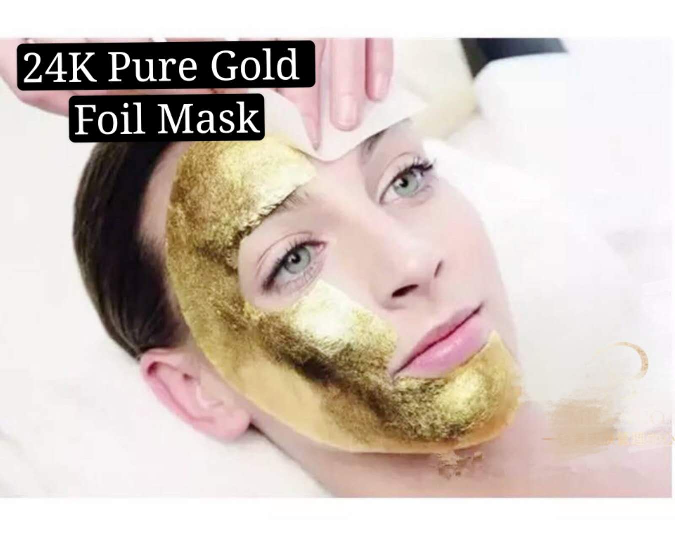 24K Pure Gold Foil Mask Gold Content 99.8 Real Gold Foil Gold Foil