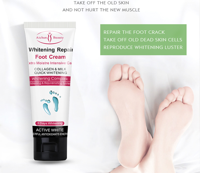 Aichun Beauty Whitening Repair Foot Cream 100g, Extra Moisture
