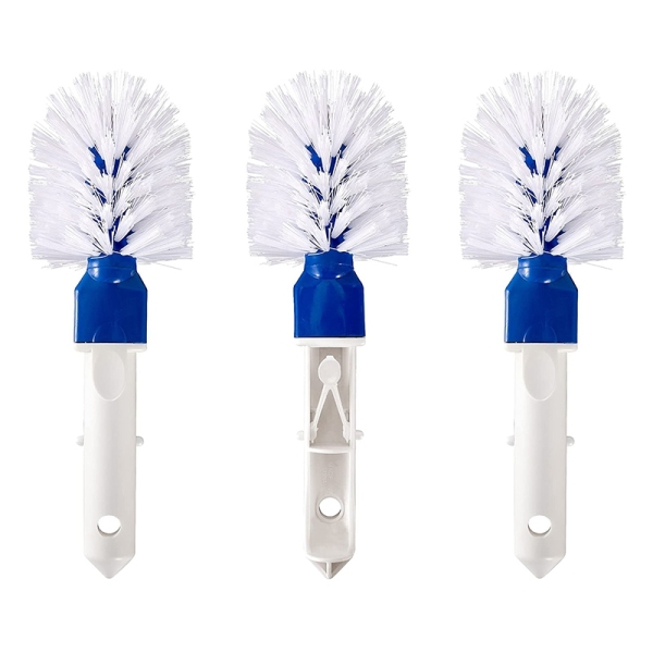 Bảng giá 3Pcs Swimming Pool Corner Brush- Pool Step Cleaning Round Brushes for Above-Ground and In-Ground Pool Hot Tub Spa